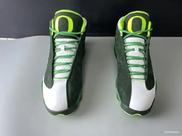 Kicktheory - Jordan AR4390 Retro 'Oregon Ducks' PE 13 Air 313 0501